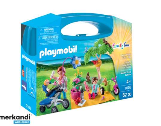 Playmobil Family Fun - Borsa da picnic per famiglie (9103)