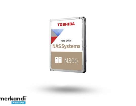 Жорсткий диск Toshiba N300 NAS 18 ТБ 512 МБ Об'ємний HDWG51JUZSVA