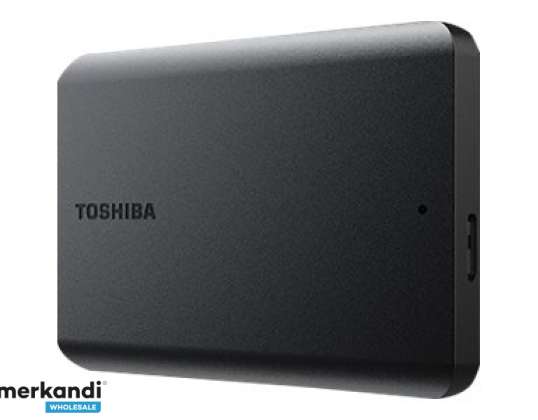 Toshiba Canvio põhitõed 2.5 kõvaketas 2TB väline must HDTB520EK3AA