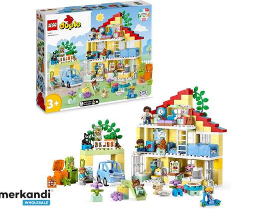 LEGO DUPLO 3 v 1 Rodinný dom 10994