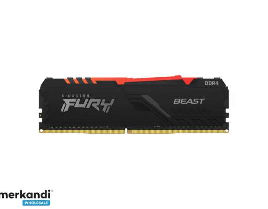 Kingston Fury Beast RGB DDR4 16 ГБ 1x16 ГБ 3600 МТ/с CL18 DIMM KF436C18BBA/16