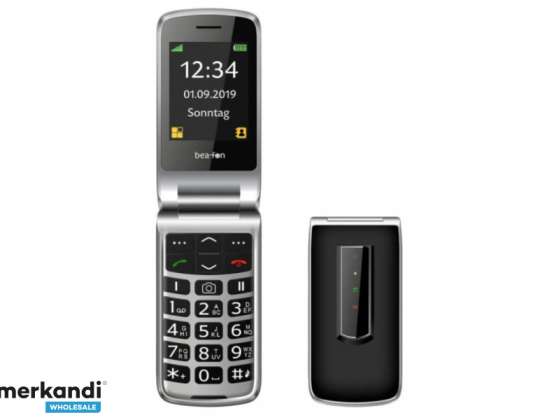 "Beafon SL495 Silver Line" funkcijos telefonas juodas / sidabrinis SL495_EU001BS