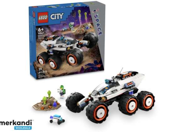 LEGO City Le rover spatial avec les extraterrestres 60431