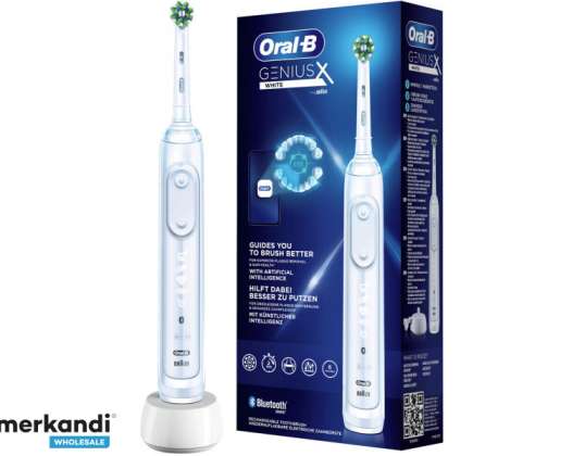 Oral B Genius X elektrisk tannbørste hvit 396901