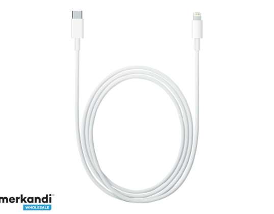 Cablu Apple USB C la Lightning 1m alb MUQ93ZM/A