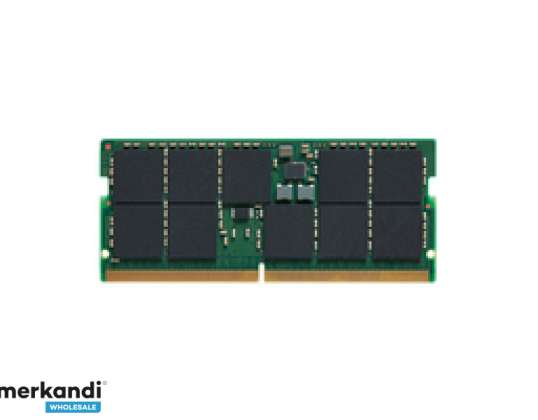 Kingston 32GB DDR5 PC 5600 CL46 ECC SODIMM-KSM56T46BD8 uden buffer