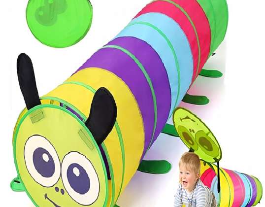 TUNNEL TENT CATERPILLAR FOR KIDS OBSTACLE COURSE FOR HOME KIDS TUNE