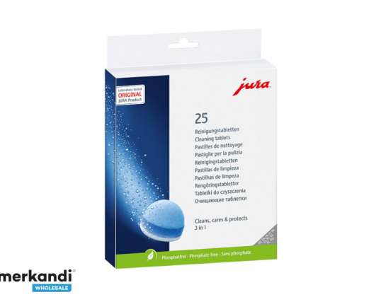 Comprimidos de limpeza JURA 3 fase 25045