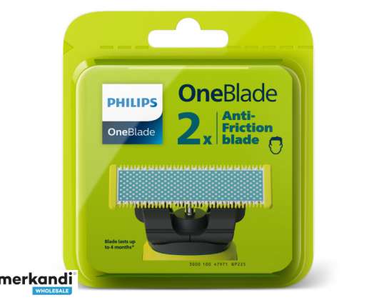 Philips OneBlade Paquete de 2 cuchillas de repuesto QP225/50