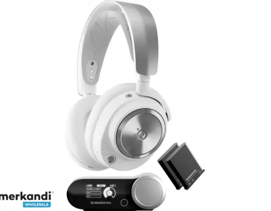 SteelSeries Arctis Nova Pro Wireless Gaming Headset white 61524