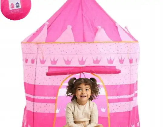 TENT CHILDREN'S HOUSE CASTLE PALACE FOR GARDEN HOUSE WITH WINDOWS