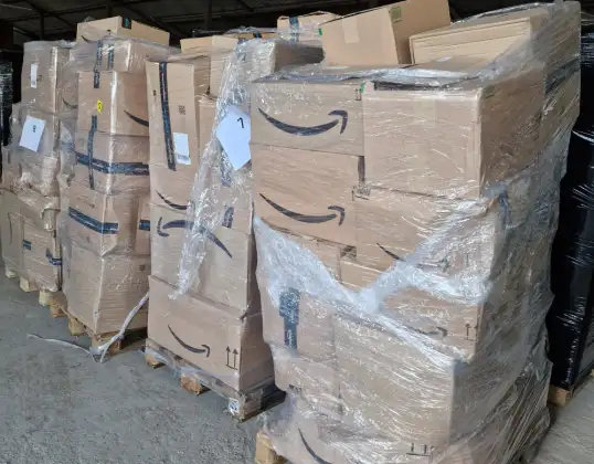 Amazon CSOMAGOK a felszámolótól 10 % érték EXPORT SPECIFIKÁCIÓ