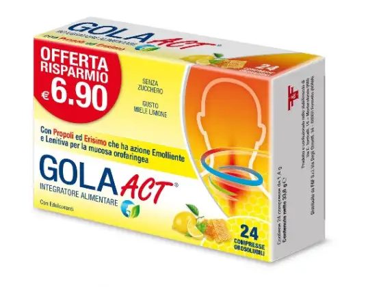 GOLA ACT MED CITRON 62 4G