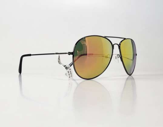TopTen aviator sunglasses with mirror lenses SG14026UGUN