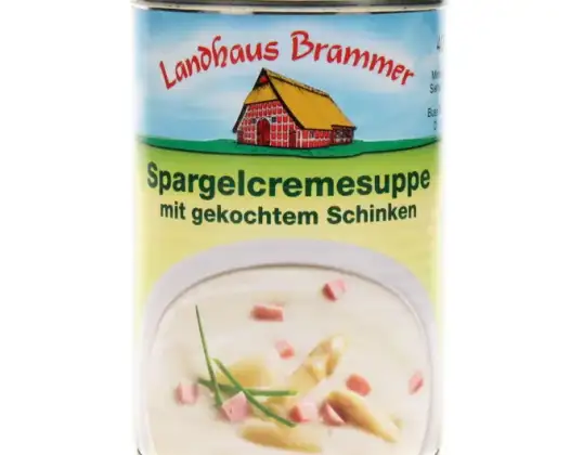 400ml Asparagus Cream Soup with Cooked Ham Landhaus Brammer