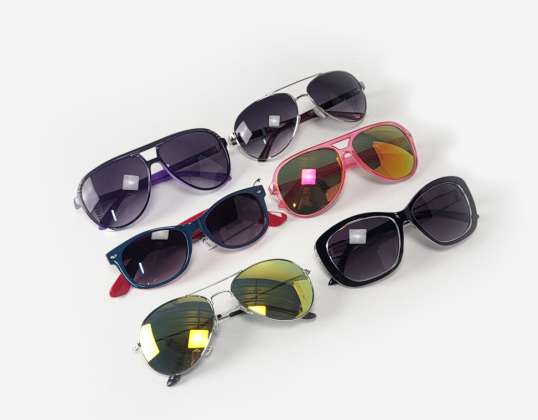 Various sunglasses for men and women - mixed models