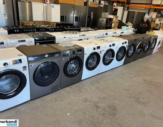 Mixed White goods Washing machine, dryers