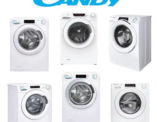 Candy veļas mazgājamo mašīnu vairumtirdzniecības krājumi
