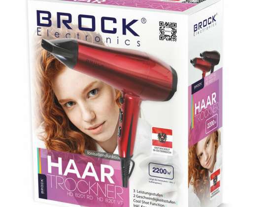 Secador de cabelo HD 8201 RD 1800-2200W