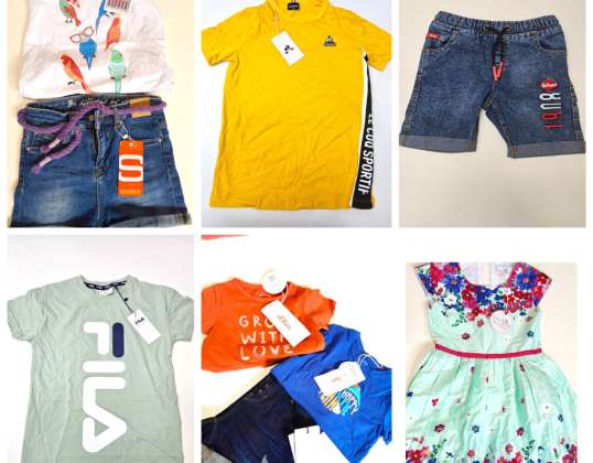 OUTLET SUMMER MIX CHILDREN'S CLOTHES