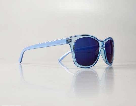 Priehľadná modrá slnečné okuliare TopTen SG13006BL