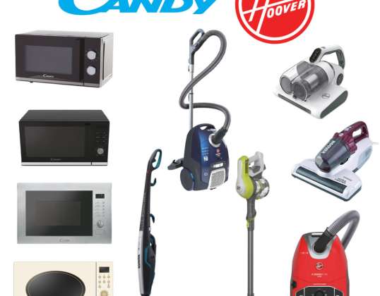 Joblot of Hoover and Candy Floorcare and Microwaves