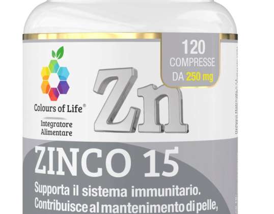 ZINC 15 120CPR COLOURS