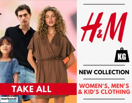 H&amp;M WOMEN'S, MEN'S AND KID'S COLLECTION - TAKE ALL - 11,75 EUR / PC