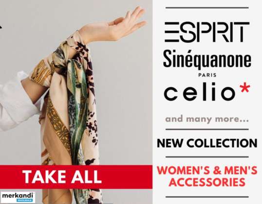 BRANDED WOMEN'S &amp; MEN'S ACCESSORIES COLLECTION - TAKE ALL - 0,90 EUR / PC