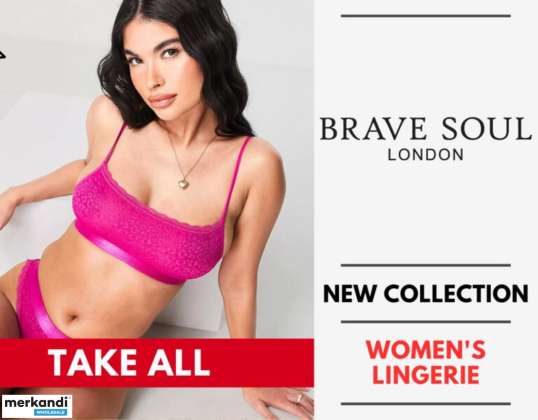 BRAVE SOUL WOMEN'S LINGERIE COLLECTION - TAKE ALL - 2,5 EUR / PC