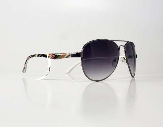 TopTen aviator sunglasses with print on legs SR319SPUR