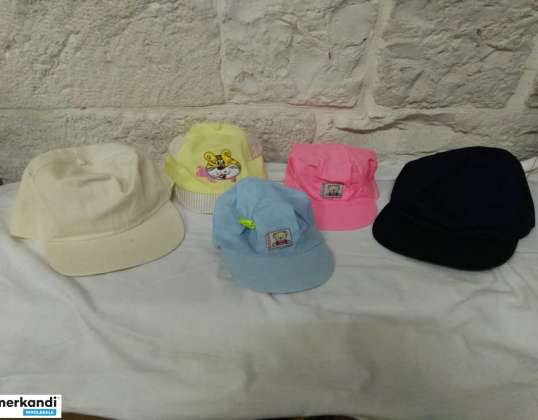 STOCK LOT HATS VARIOUS SIZES AND COLORS