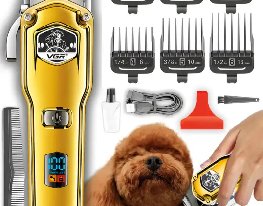 Strong Pet Dog Clipper Professional STEEL QUALITY V-910