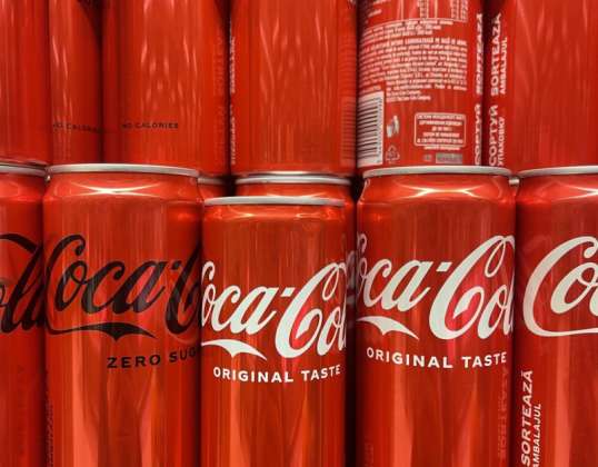 Coca-Cola gaivusis gėrimas 0,33 l