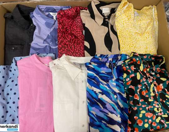 Mistura de camisa de manga comprida BESTSELLER para mulheres