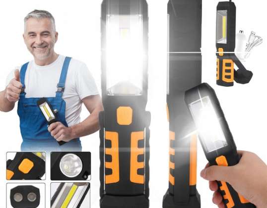 WORKSHOP LAMP LED FLASHLIGHT COB 3in1 FOR AKU WORKSHOP