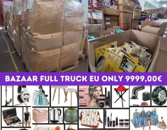 Bazaar Lots - Déstockage de produits en Europe | Camion