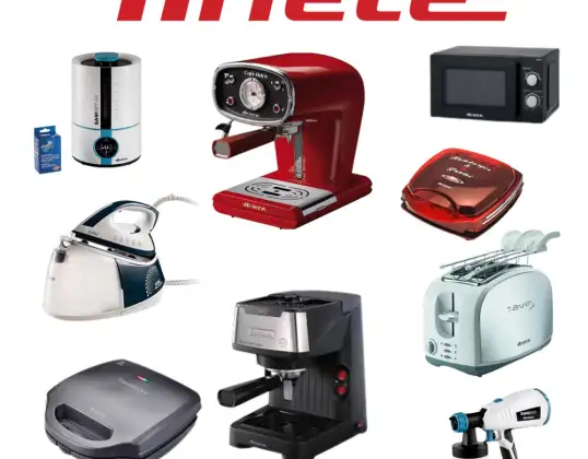 Joblot of Brand New Ariete Small Home Appliances – 185 Pieces Available