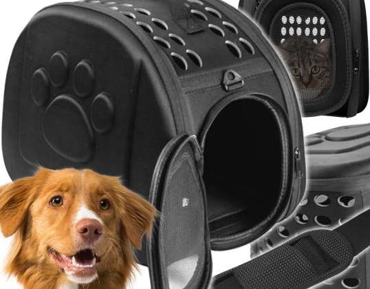 Köpek Kedi Tavşan Seyahat Katlanabilir Katı Çanta için Taşıma Çantası BÜYÜK CA-PET4