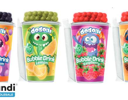 Bubble tea drink with real tapioca 270 ml, 4 flavors, production Poland