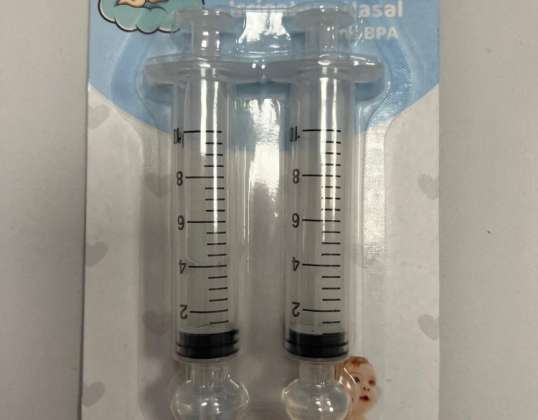 Baby Nasal Syringe Set of 2