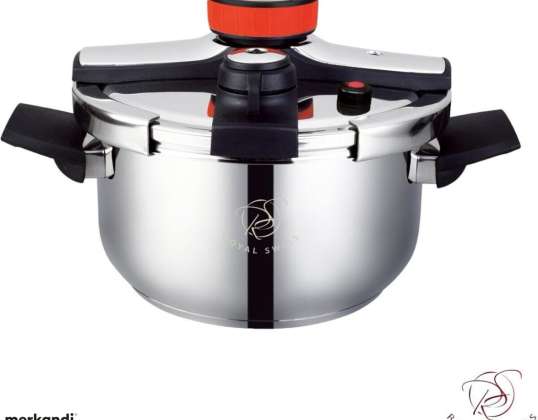 Pressure Cooker 10 Liters Ø 26cm Stainless Steel Induction Automatic Close
