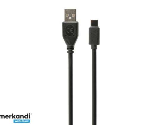 CableXpert USB 2.0 AM do type-C kabel (AM/CM) 1 m CCP-USB2-AMCM-1M