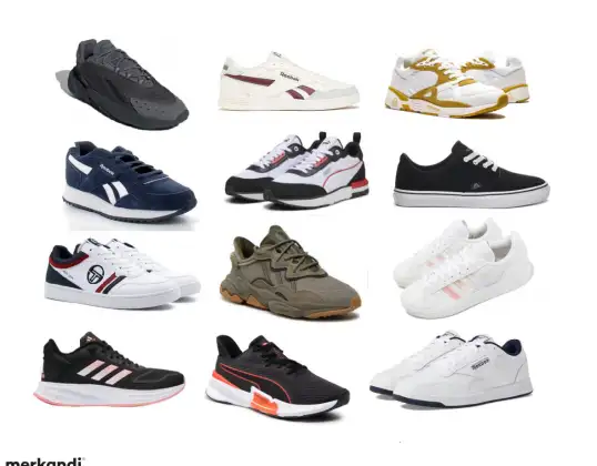 Mix di scarpe da uomo - Adidas / Puma / Kappa.... 185 paia