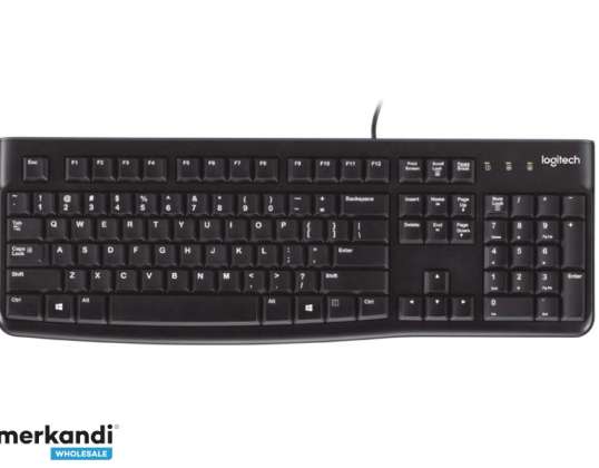 Клавиатура Logitech K120 для бизнеса Черная раскладка ES 920-002518