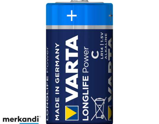 Varta Batterie Alkalin Bebek C Yüksek Enerji Toplu (1&#39;li Paket) 04914 121111