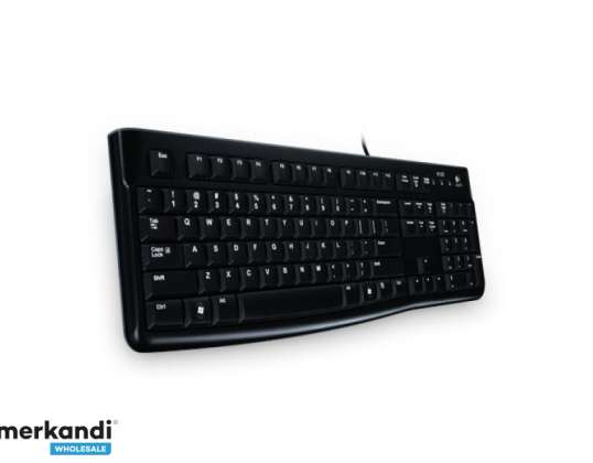 Logitechi klaviatuur K120 äri jaoks CH must 920-002645