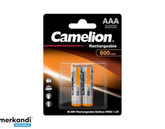 Аккумулятор Camelion AAA Micro 600mAH (2 шт)