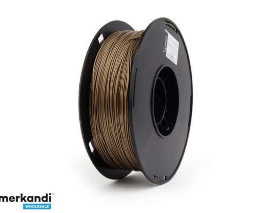 Gembird PLA-PLUS filament de culoare metal auriu 1.75 mm 1 kg 3DP-PLA+1.75-02-GL