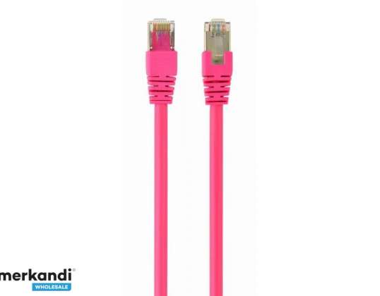 CableXpert FTP Cat6 plākstera kabelis rozā krāsā 5m PP6-5M/RO